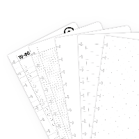 Set Extra Pagina's-A5 - mix bladen