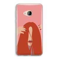 Woke up like this: HTC U Play Transparant Hoesje