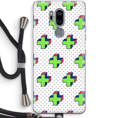 8-bit N°10: LG G7 Thinq Transparant Hoesje met koord
