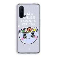 I'm A Hopeless Ramen-Tic For You: OnePlus Nord CE 5G Transparant Hoesje