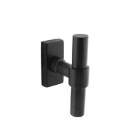 Intersteel Raamkruk T-vormVentra rechthoekig rozet zwart - 0023.615642 - thumbnail