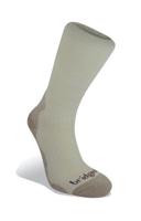 Bridgedale Bamboo Crew Dames Wandelsok Natural/ Stone L