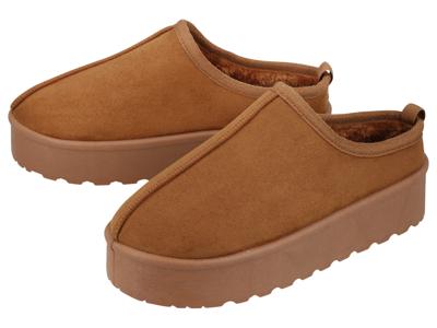 esmara Dames pantoffels (Bruin, 41)