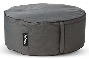 Poef 'Capri Big' Anthracite - Zwart - Sit&Joy ®