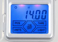 Domo DO9096W - Precisieweegschaal - 0,01gr tot 200gr - Compact - RVS - thumbnail