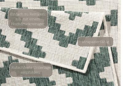 Hanse Home - Reversible carpet In-& Outdoor Malta - 80x250 cm