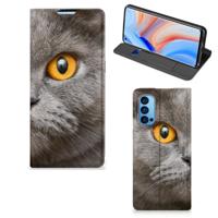 Smartphone hoesje OPPO Reno4 Pro 5G Britse Korthaar