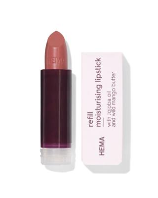 HEMA Navulling moisturising lipstick 45 peach heart - creamy (donkerroze)
