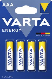 Batterij Varta energy 4xAAA