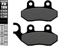 GALFER remblokken "fd188" brake pad fd188 g1050 organic scooter