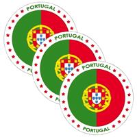 Bierviltjes Portugal - 75x stuks - landenthema - versiering - onderzetter