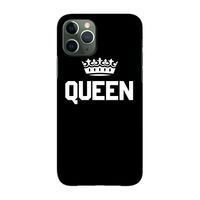Queen zwart: Volledig geprint iPhone 11 Pro Hoesje
