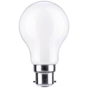 Paulmann 28892 LED-lamp Energielabel E (A - G) B22d Peer 9 W = 75 W Warmwit (Ø x h) 60 mm x 103 mm 1 stuk(s)