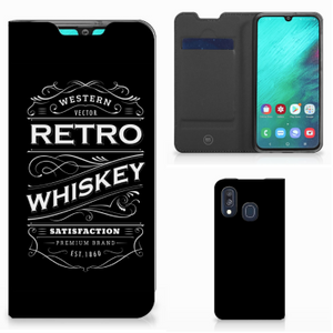 Samsung Galaxy A40 Flip Style Cover Whiskey