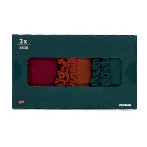 Giftbox met sokken Rood