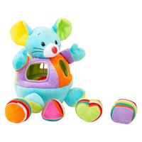 Small Foot vormenstoof muis pluche, 5dlg.