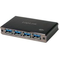 LogiLink UA0282 interface hub USB 3.2 Gen 1 (3.1 Gen 1) Micro-B 5000 Mbit/s Zwart - thumbnail