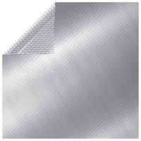 VidaXL Zwembadhoes 450x220 cm pe zilverkleurig