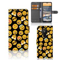 Nokia 5.3 | Telefoon Hoesje | Emoji | Portemonnee hoesje