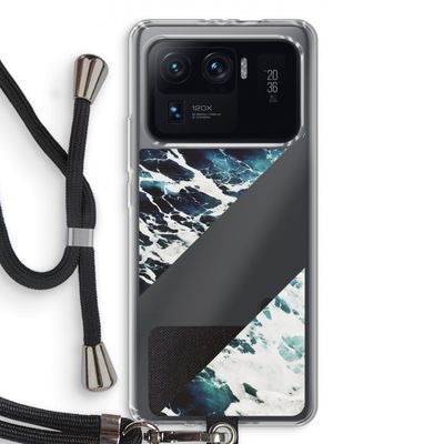 Golven: Xiaomi Mi 11 Ultra Transparant Hoesje met koord