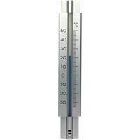 Thermometer buiten - metaal - 30 cm - thumbnail