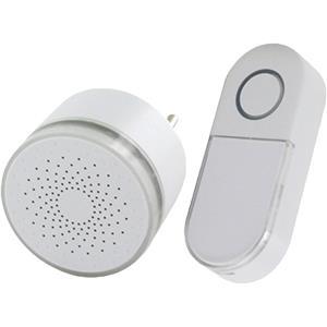 DiO Draadloze deurbel set Plug-in design mini 150m - 6960404