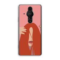 Woke up like this: Sony Xperia Pro-I Transparant Hoesje