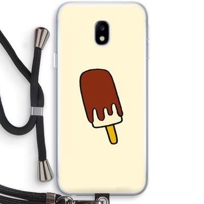 Frisco: Samsung Galaxy J3 (2017) Transparant Hoesje met koord