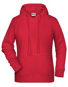 James & Nicholson JN8023 Ladies´ Hoody - /Red - M