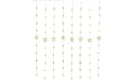 Lichtgordijn met sterren voor buiten - 80 LEDs - Warm wit - 1 meter - Kerstverlichting - thumbnail