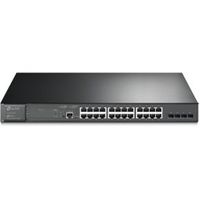 TP-LINK TL-SG3428MP netwerk-switch Managed L2/L2+ Gigabit Ethernet (10/100/1000) Power over Ethernet (PoE) Zwart - thumbnail