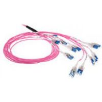 ACT 10 meter Multimode 50/125 OM4 glasvezel prefabkabel 24F LC Polarity Twist