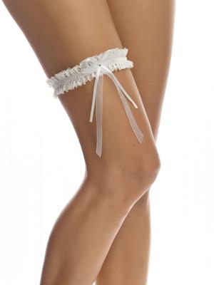 Bianco Evento SB7 Kousenband Swarovski