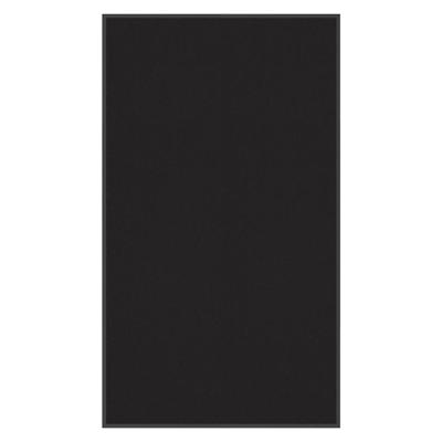 Deurmat 115x200 cm zwart