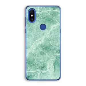 Groen marmer: Xiaomi Mi Mix 3 Transparant Hoesje