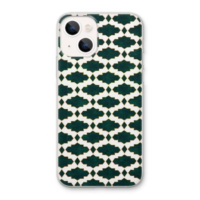 Moroccan tiles: iPhone 13 Transparant Hoesje