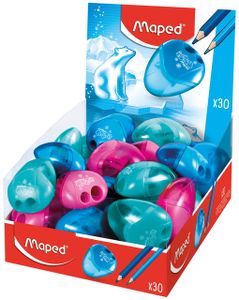 Maped M534756 potloodslijper Handmatige puntenslijper Blauw, Roze