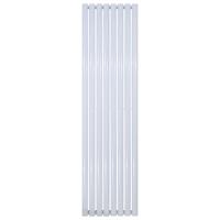 Belrad Verticaal Ovaal Dubbel Designradiator Wit 180×59 cm 2050W