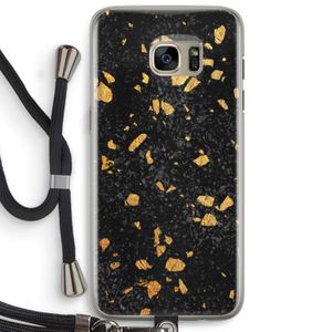 Terrazzo N°7: Samsung Galaxy S7 Edge Transparant Hoesje met koord
