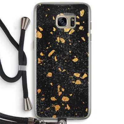 Terrazzo N°7: Samsung Galaxy S7 Edge Transparant Hoesje met koord