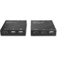 Lindy 39381 120m Cat.6 HDMI 4K30 & USB KVM Extender KVM-extender