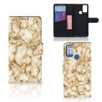 Alcatel 1S (2021) | Bookcase | Marmer Goud