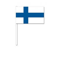 Zwaaivlaggetjes Finland 12 x 24 cm - thumbnail