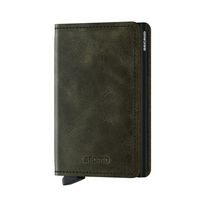 Secrid Slim Wallet Portemonnee Vintage Olive Black - thumbnail