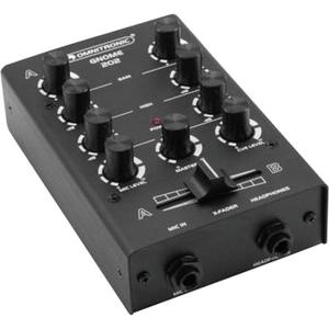 Omnitronic Gnome E-202 2-kanaals DJ-mixer