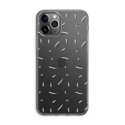 Hipster stripes: iPhone 11 Pro Max Transparant Hoesje