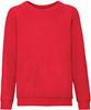 Fruit Of The Loom F304NK Kids´ Classic Raglan Sweat - Red - 116