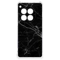 OnePlus 12 Anti-Shock Hoesje Marmer Zwart - Origineel Cadeau Vader