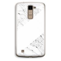 Biggest stripe: LG K10 (2016) Transparant Hoesje