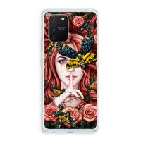 Lady Moth: Samsung Galaxy S10 Lite Transparant Hoesje